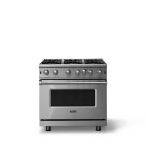 36"W. Open Burner Gas Range